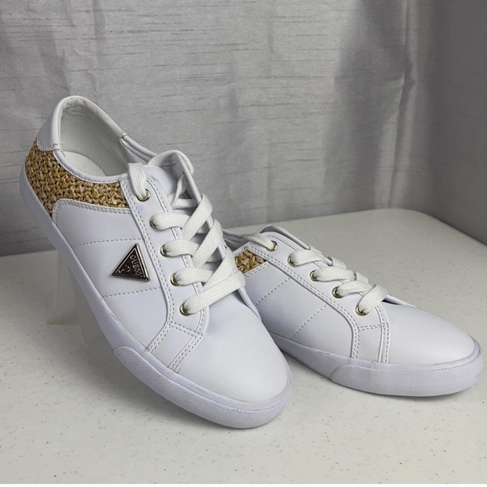 Guess Sneakers Straw Weave Panel